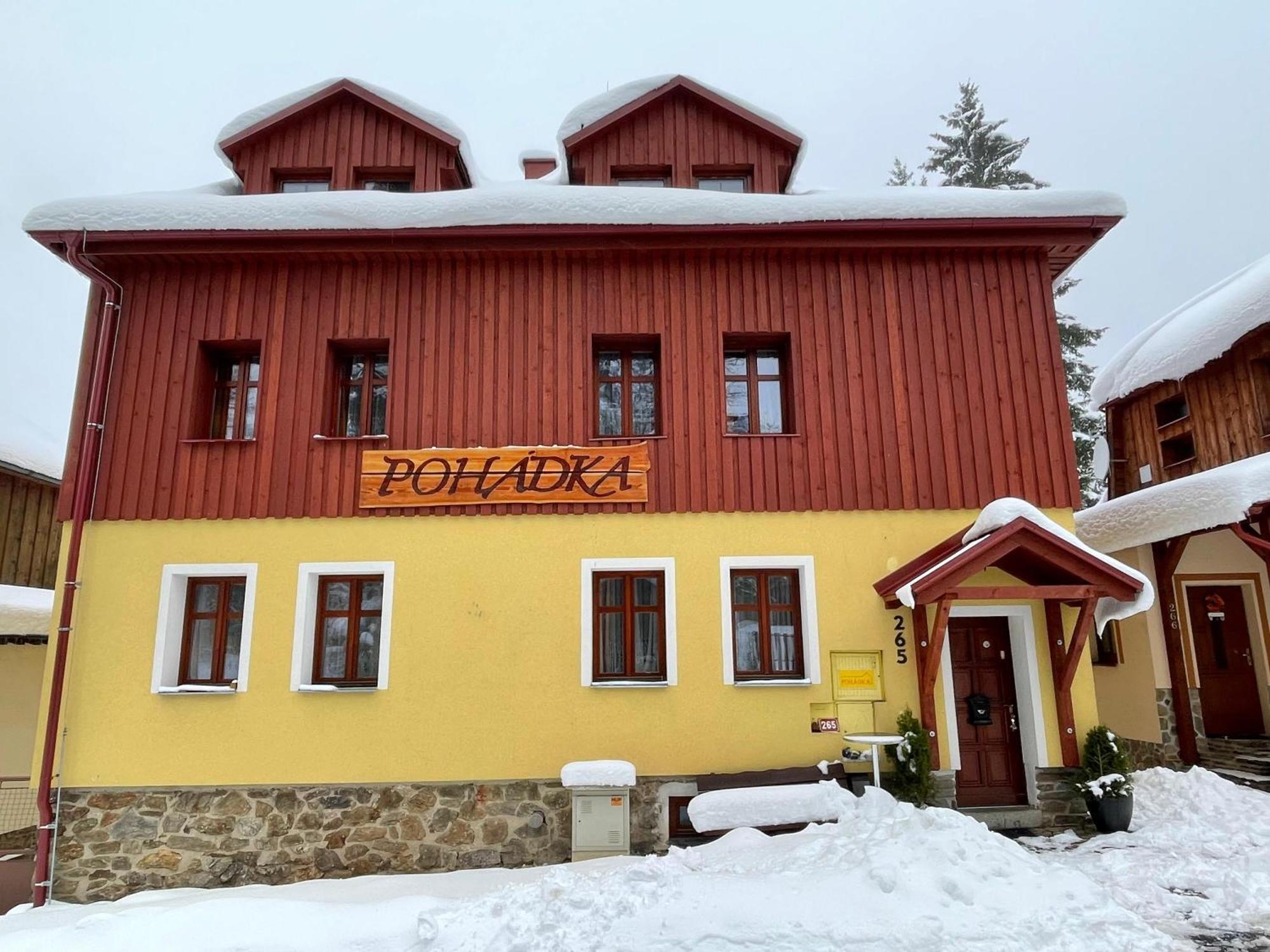 Chalupa Pohádka Železná Ruda Exterior foto